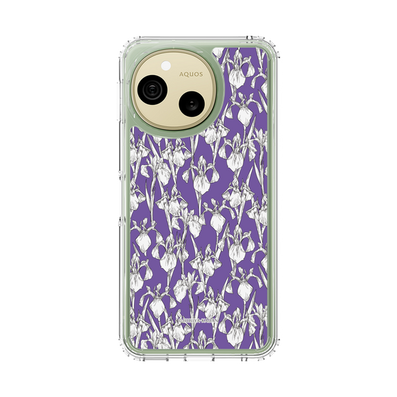 スリムプロテクションケース［ 日比谷花壇 - 愛知県 カキツバタ ］