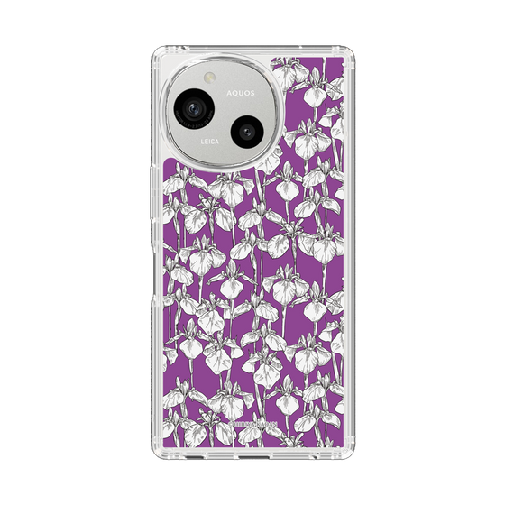 スリムプロテクションケース［ 日比谷花壇 - 三重県 ハナショウブ ］