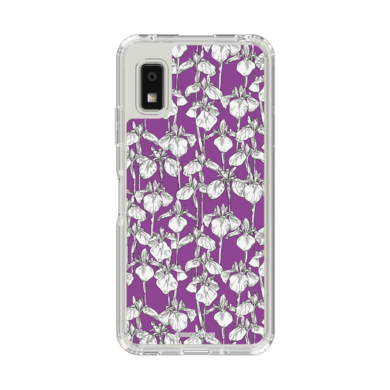 スリムプロテクションケース［ 日比谷花壇 - 三重県 ハナショウブ ］