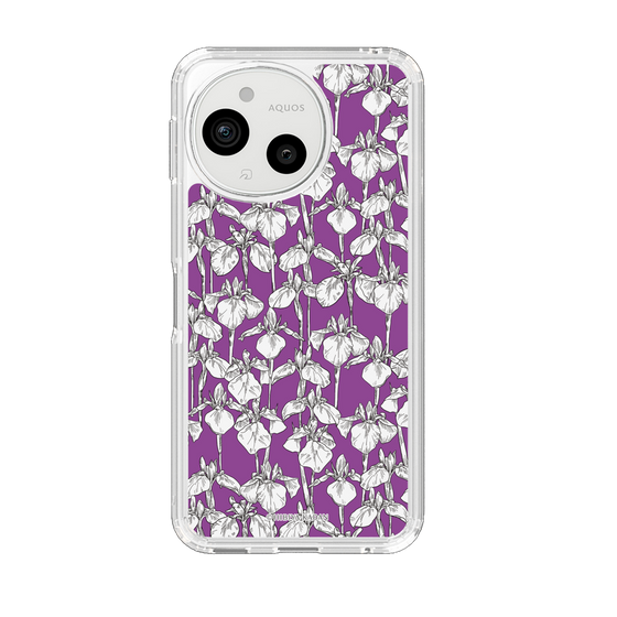 スリムプロテクションケース［ 日比谷花壇 - 三重県 ハナショウブ ］