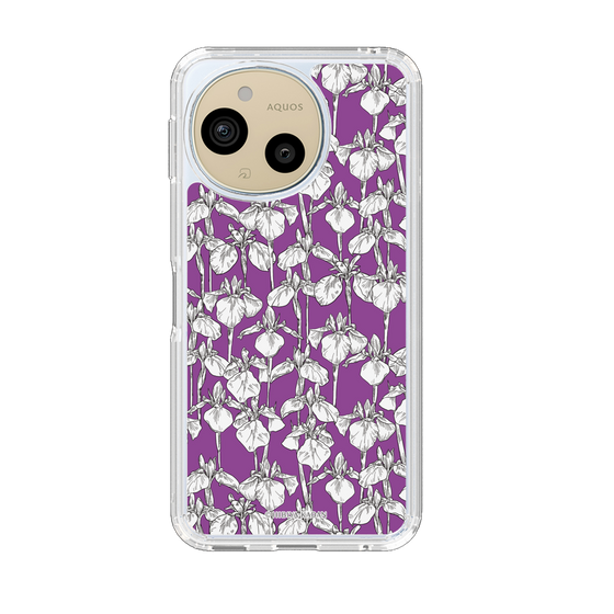 スリムプロテクションケース［ 日比谷花壇 - 三重県 ハナショウブ ］