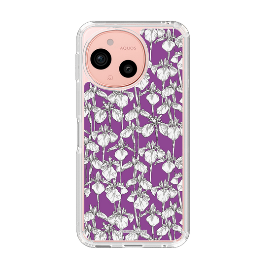 スリムプロテクションケース［ 日比谷花壇 - 三重県 ハナショウブ ］