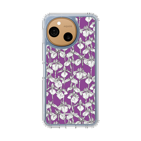 スリムプロテクションケース［ 日比谷花壇 - 三重県 ハナショウブ ］