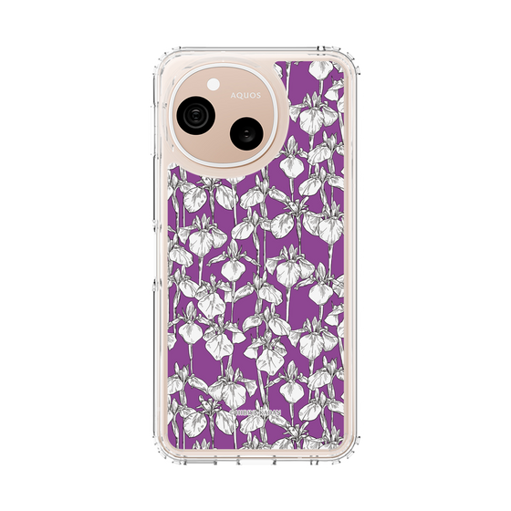 スリムプロテクションケース［ 日比谷花壇 - 三重県 ハナショウブ ］