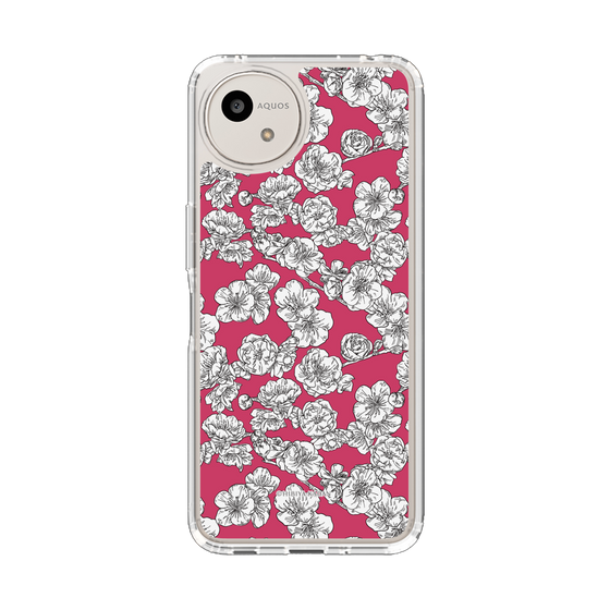 スリムプロテクションケース［ 日比谷花壇 - 福岡県 ウメ ］