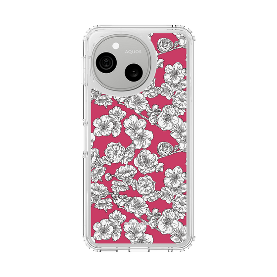 スリムプロテクションケース［ 日比谷花壇 - 福岡県 ウメ ］