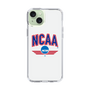 スリムプロテクションケース［ NCAA - ロゴ - white ］