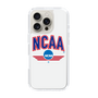 スリムプロテクションケース［ NCAA - ロゴ - white ］