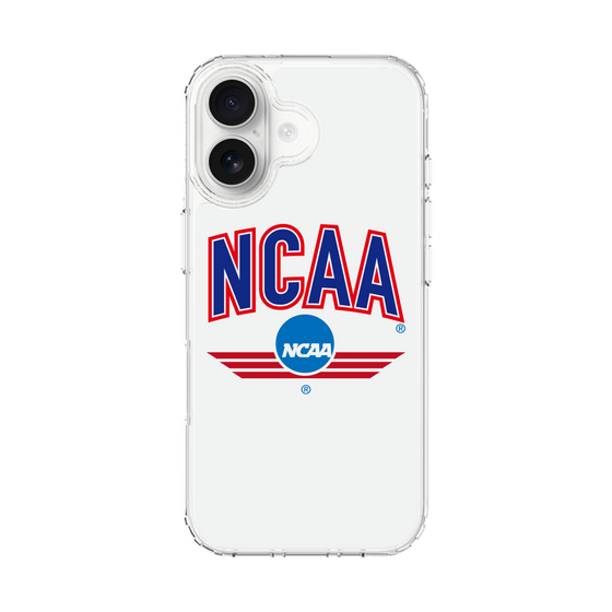 スリムプロテクションケース［ NCAA - ロゴ - white ］