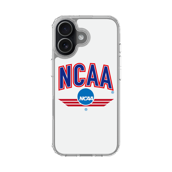スリムプロテクションケース［ NCAA - ロゴ - white ］