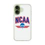 スリムプロテクションケース［ NCAA - ロゴ - white ］