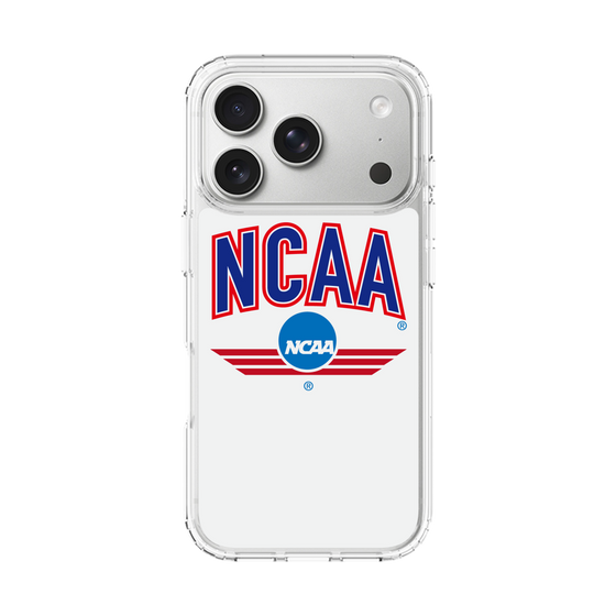 スリムプロテクションケース［ NCAA - ロゴ - white ］