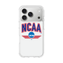 スリムプロテクションケース［ NCAA - ロゴ - white ］