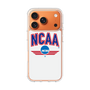 スリムプロテクションケース［ NCAA - ロゴ - white ］