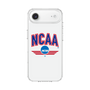 スリムプロテクションケース［ NCAA - ロゴ - white ］