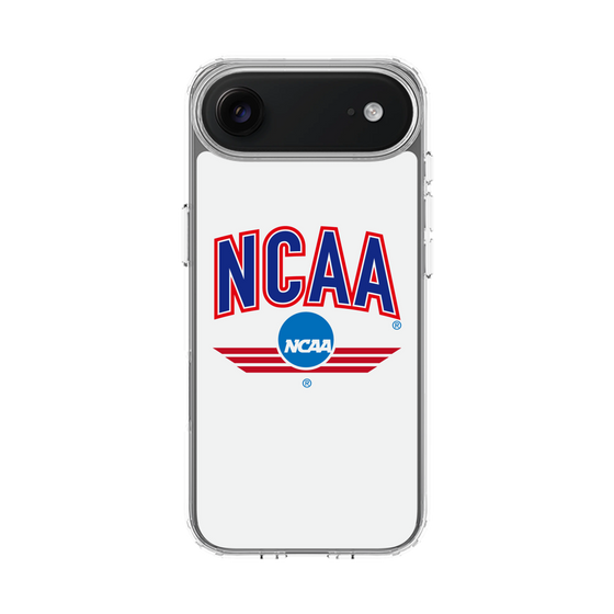 スリムプロテクションケース［ NCAA - ロゴ - white ］