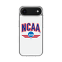 スリムプロテクションケース［ NCAA - ロゴ - white ］