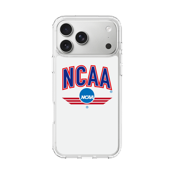 スリムプロテクションケース［ NCAA - ロゴ - white ］