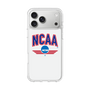スリムプロテクションケース［ NCAA - ロゴ - white ］