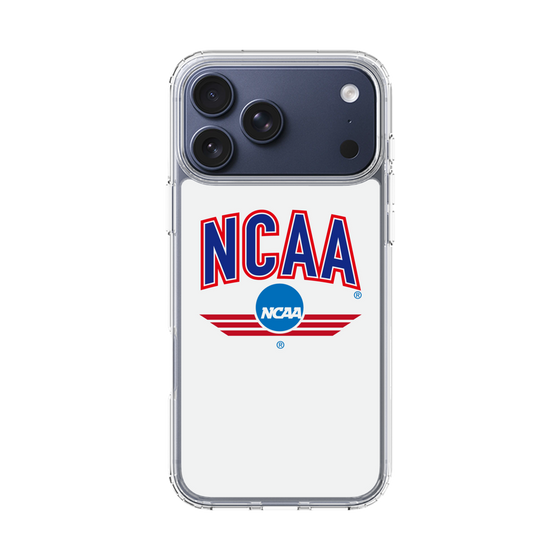 スリムプロテクションケース［ NCAA - ロゴ - white ］