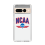 スリムプロテクションケース［ NCAA - ロゴ - white ］