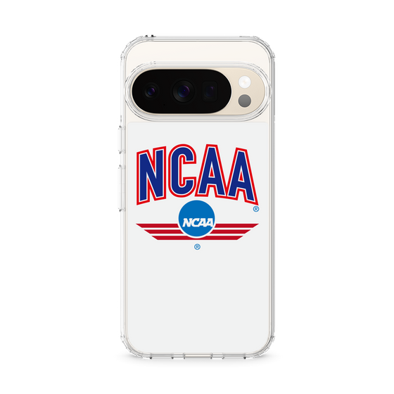 スリムプロテクションケース［ NCAA - ロゴ - white ］