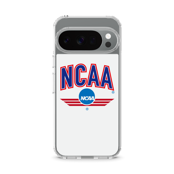 スリムプロテクションケース［ NCAA - ロゴ - white ］
