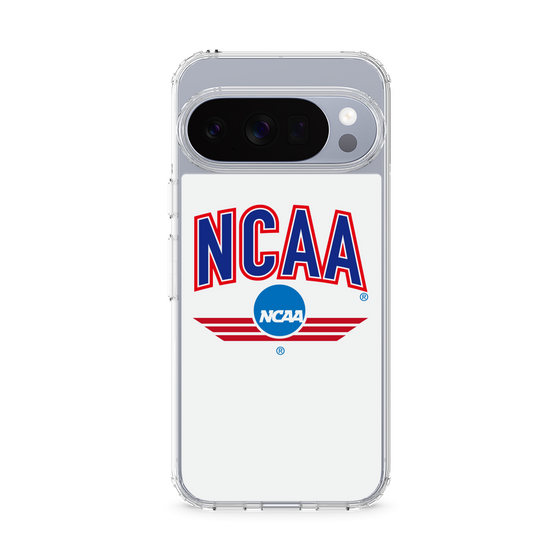 スリムプロテクションケース［ NCAA - ロゴ - white ］
