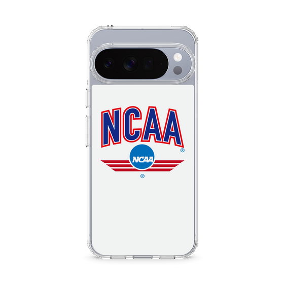 スリムプロテクションケース［ NCAA - ロゴ - white ］