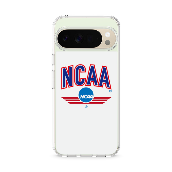 スリムプロテクションケース［ NCAA - ロゴ - white ］