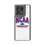 スリムプロテクションケース［ NCAA - ロゴ - white ］