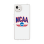 スリムプロテクションケース［ NCAA - ロゴ - white ］