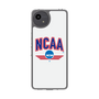 スリムプロテクションケース［ NCAA - ロゴ - white ］