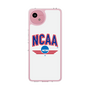 スリムプロテクションケース［ NCAA - ロゴ - white ］