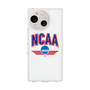 スリムプロテクションケース［ NCAA - ロゴ - white ］