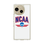 スリムプロテクションケース［ NCAA - ロゴ - white ］