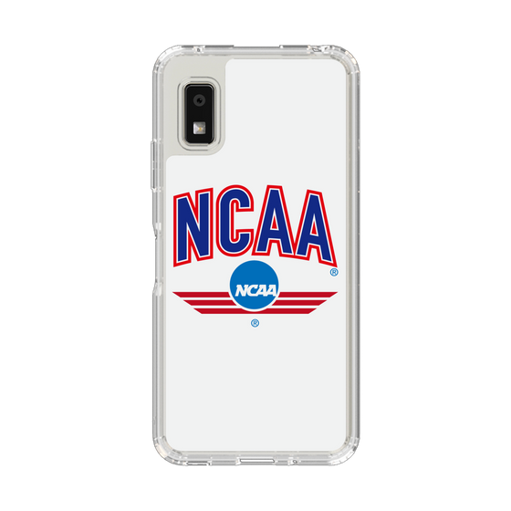 スリムプロテクションケース［ NCAA - ロゴ - white ］