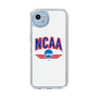 スリムプロテクションケース［ NCAA - ロゴ - white ］