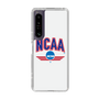 スリムプロテクションケース［ NCAA - ロゴ - white ］