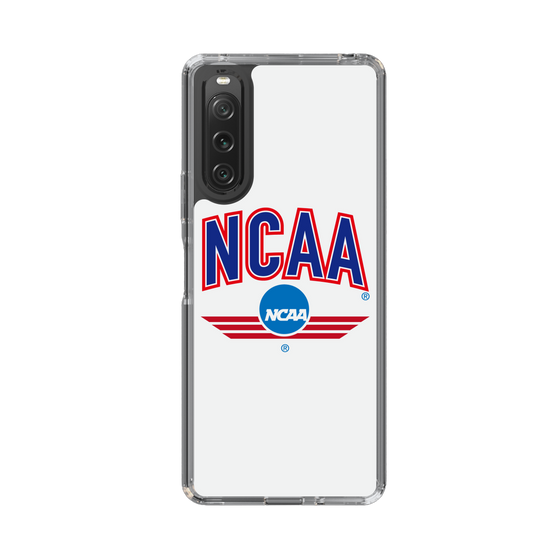 スリムプロテクションケース［ NCAA - ロゴ - white ］