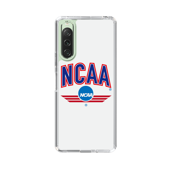 スリムプロテクションケース［ NCAA - ロゴ - white ］