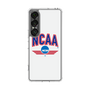 スリムプロテクションケース［ NCAA - ロゴ - white ］