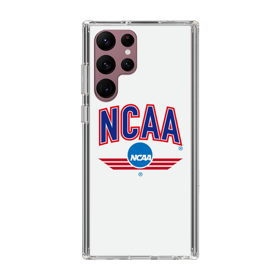 スリムプロテクションケース［ NCAA - ロゴ - white ］