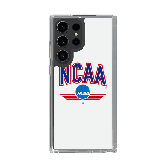 スリムプロテクションケース［ NCAA - ロゴ - white ］