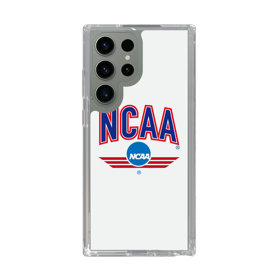 スリムプロテクションケース［ NCAA - ロゴ - white ］