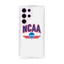 スリムプロテクションケース［ NCAA - ロゴ - white ］