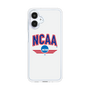 スリムプロテクションケース［ NCAA - ロゴ - white ］