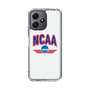 スリムプロテクションケース［ NCAA - ロゴ - white ］