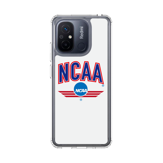 スリムプロテクションケース［ NCAA - ロゴ - white ］