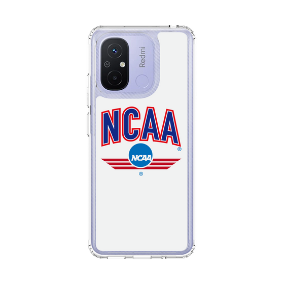 スリムプロテクションケース［ NCAA - ロゴ - white ］